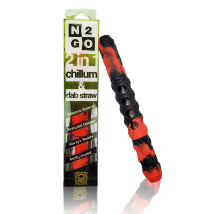 2 in 1 Chillum & Dab Straw On sale