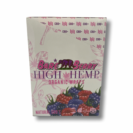High Hemp Wraps 25 Count Box