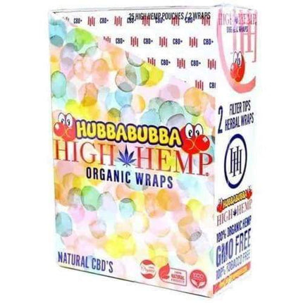 High Hemp Wraps 25 Count Box On sale