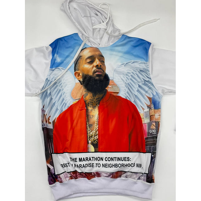 NIPSEY HUSSLE hoodie RIP TMC