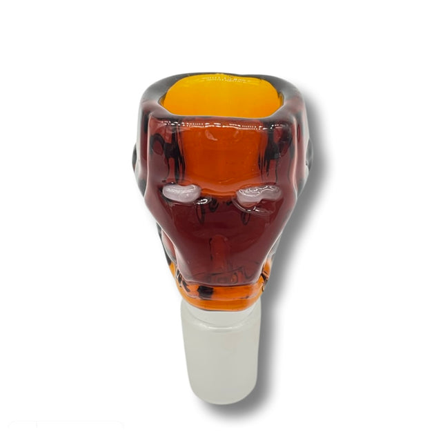 Man of Iron Head Glass Bowl