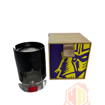 63 mm 4pc shredder with sliding Kief colector