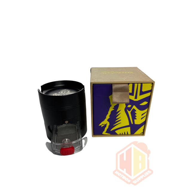 63 mm 4pc shredder with sliding Kief colector